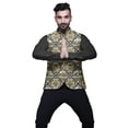 thumbnail image 4 of Atasi Geometric Party Wear Jacket For Men Printed Casual Jackets Elegant Wedding Jacket-Small, 4 of 6