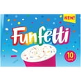 thumbnail image 7 of Funfetti Light Ice Cream with Rainbow Sprinkles Cups, 10 Pack, 7 of 7
