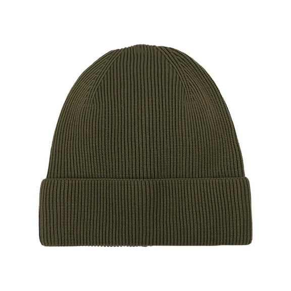HAPIMO Beanie Hats for Men & Women Fashion Casual Winter Beanie Classic Ribbed Knit Cuffed Beanie Hat Fisherman Beanie Army Green Free Size
