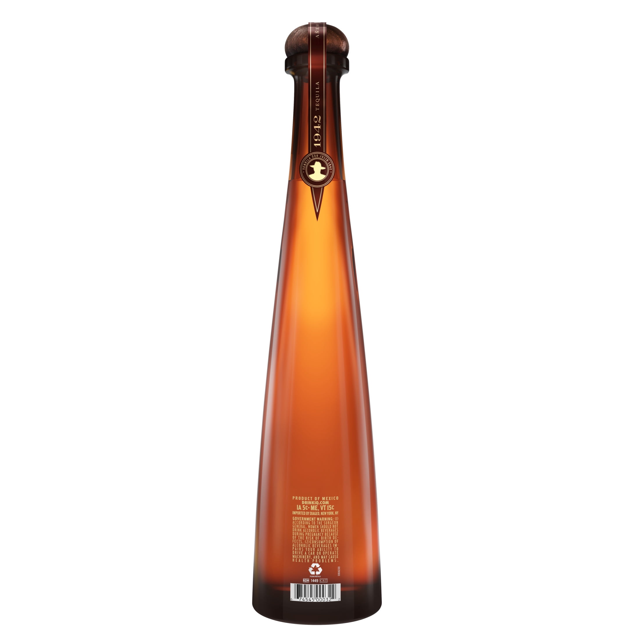 Don Julio 1942 Extra Anejo Tequila, 750 mL, 40% ABV
