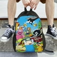 thumbnail image 6 of Adventure Time Backpack, Large Capacity Bookbag For College Travel Daily, 16.1x11.8x6.5 Inch, 6 of 8