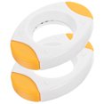thumbnail image 5 of Raindrops Yellow Egg Shell Cutter for Home Use Steel and Plastic Deviled Egg Maker 2pcs, 5 of 8