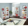 ClosetMaid Bookshelf with 5 Shelf Tiers Adjustable Shelves Tall