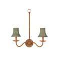 thumbnail image 3 of Currey And Company 0900-0042 Bell 6" W X 5" L Teal Seagrass Lighting Shade - Teal, 3 of 4