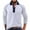 White, variant on Iugvhana Men's Classic Button Down Polo Shirt Casual Long Sleeve Pullover Shirts Turndown Collar Slim Fit T-Shirt Top Black M
