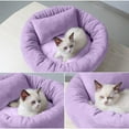 thumbnail image 7 of JLFNYA Calming Dog Bed,Plush Anti-Anxiety Donut Dog Bed for Small Medium Large Dogs,Warming Cozy Soft Cute Round Washable,Marshmallow Cuddler Nest Pet Bed,45cm, 7 of 7