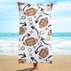 thumbnail image 4 of Microfiber Beach Towel Super Colorful Bath Towel Sandproof Beach Blanket Multi-Purpose Towel For Travel Swimming Pool 30x60 Inch, 4 of 9
