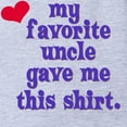 thumbnail image 2 of CafePress - Favorite Uncle - Cute Infant Baby Football Bodysuit, 2 of 3