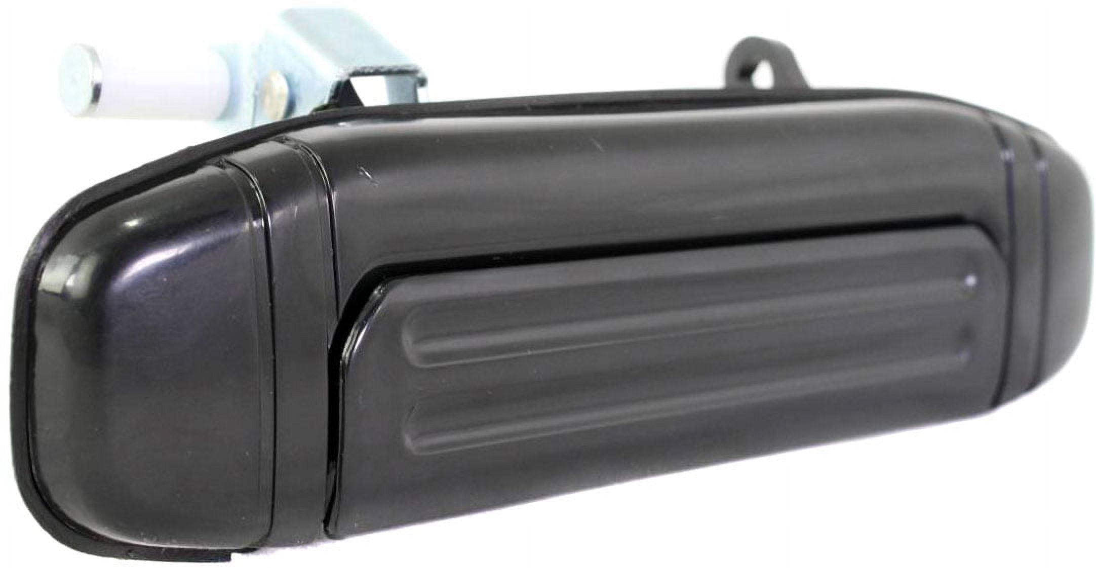 Replacement REPM491343 Exterior Door Handle Compatible with 1992-1997 Mitsubishi Montero Rear, Right Passenger Smooth Black