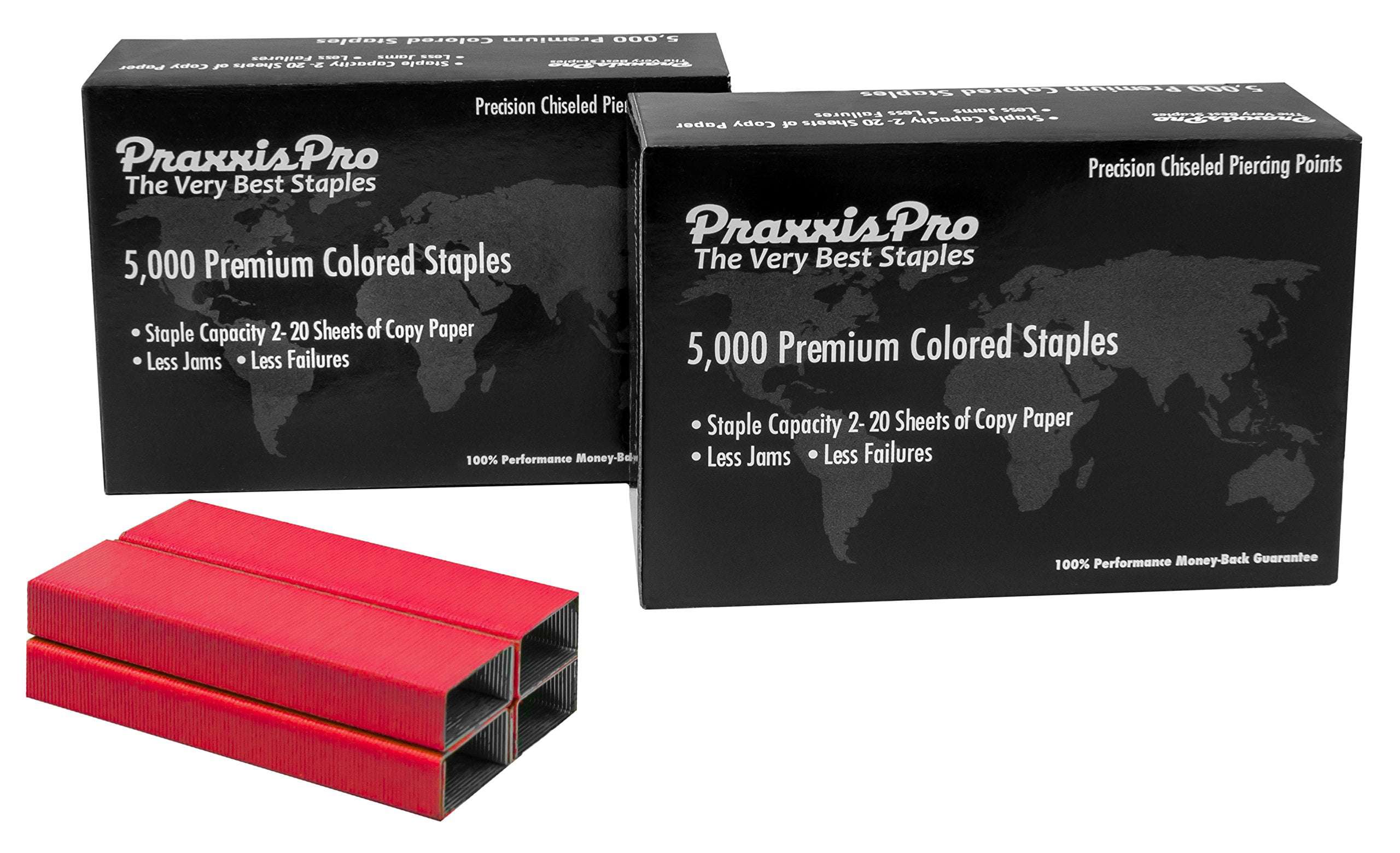 PraxxisPro Premium Chisel Point Staples Standard Size 