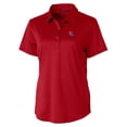 thumbnail image 2 of Women's Cutter & Buck Red Louisiana Tech Bulldogs Prospect Textured Stretch Polo, 2 of 3