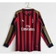 thumbnail image 1 of Camiseta retro propia 13-14 AC Milan local manga larga Maldini NO.3 L Sincero Electrónica, 1 of 1