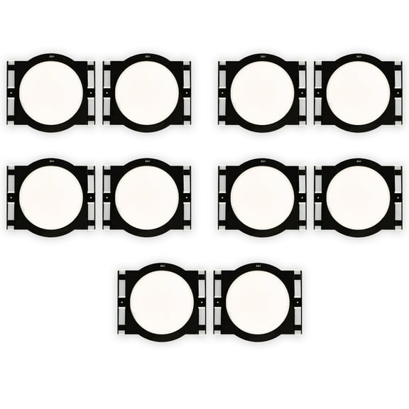 Theater Solutions RK6C In Ceiling Installation Rough In Kit for 6.5" Speakers 5 Pair Pack