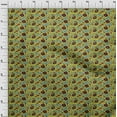 thumbnail image 3 of oneOone Polyester Lycra Fabric Leaves & Floral Block Print Fabric By Yard 56 Inch Wide, 3 of 4