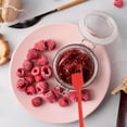 thumbnail image 6 of Long Handle Silicone Jar Spatula,Bexikou Kitchen Scraper Spatula Non-Stick Rubber Scraper Silicone Scraper for Jars, Smoothies, Blenders Cooking Baking Stirring Mixing, 6 of 7