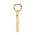 thumbnail image 2 of Diamond2Deal 14K Pendentif Initiale Lettre V en Or Jaune pour Femmes, 2 of 6