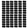 thumbnail image 1 of Minkissy 500 Paires Autocollants Ronds Noirs pour Montage et Usage Extérieur, 1 of 7