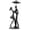 Couple Statue Under Umbrella, variant on Iron 6th Anniversary Wedding Gifts, Handcrafted Iron Sculpture Staute Ornament Figurine for Couples Romantic Figurines, Proposal Gifts Wedding Decor