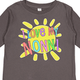 thumbnail image 4 of Inktastic I Love my Nonni- sun and rainbow letters Boys or Girls Long Sleeve Toddler T-Shirt, 4 of 5