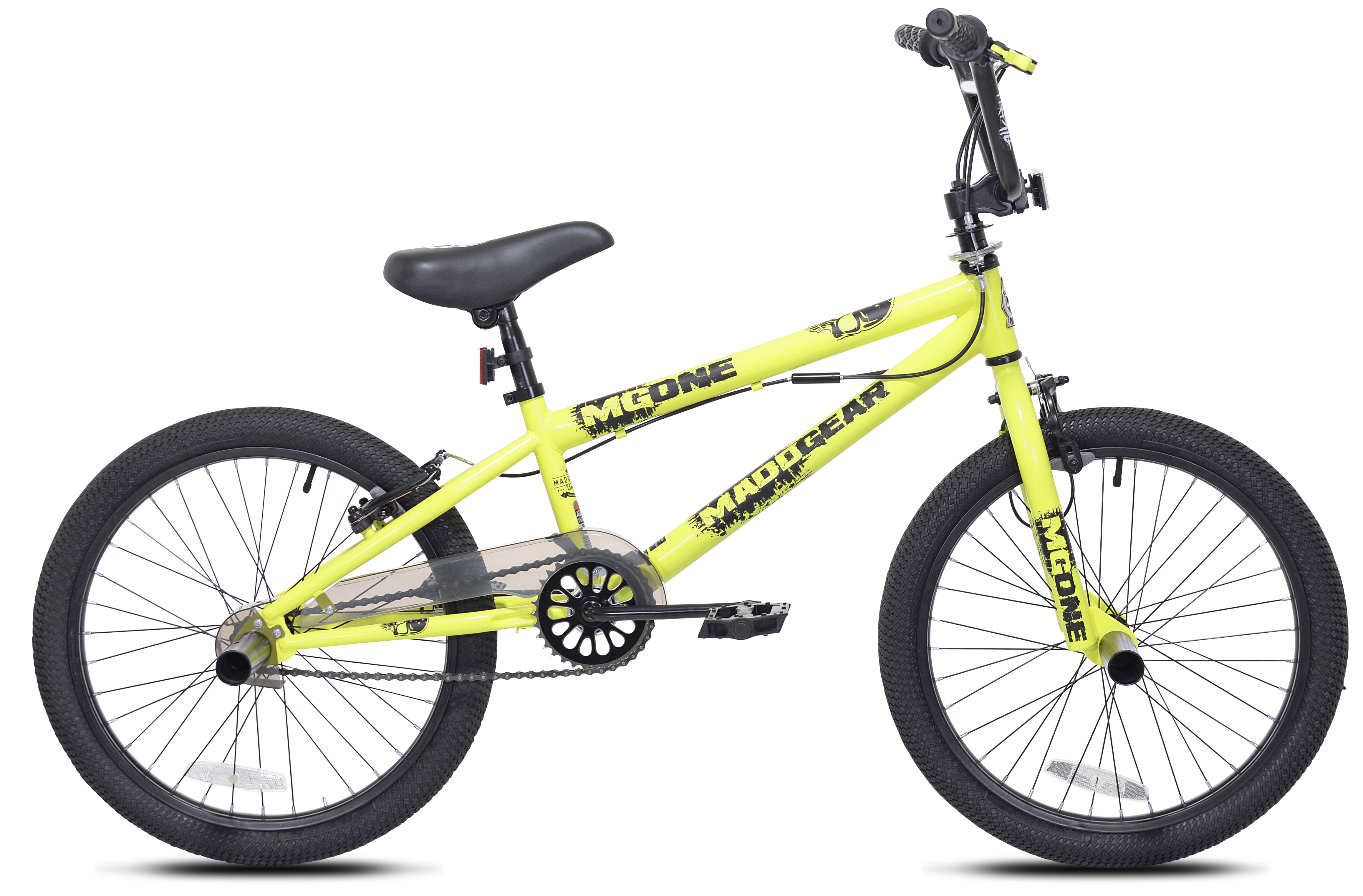 Onderbreking decaan Ontdek Kent Bicycles 20 in Madd Gear Freestyle BMX Boy's Bicycle, Neon Yellow -  Walmart.com