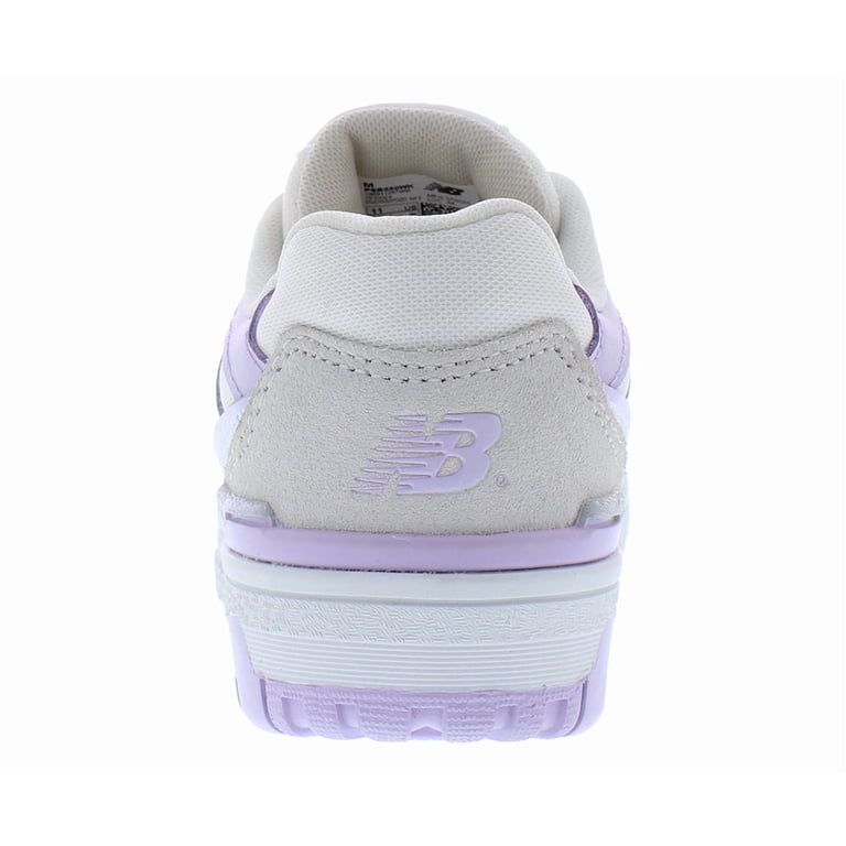 New Balance 550 PS Girls Shoes Size 3, Color: White/Purple