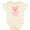 Natural, variant on Inktastic Cute Pig Boys or Girls Baby Bodysuit
