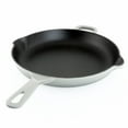 thumbnail image 3 of Chantal TC63-26 BA 10" Round Enamel Skillet-Sea Blue Cast Iron Cookware, Diameter, 3 of 16