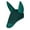 Storm Green(STGR), variant on HORZE Phoenix Crochet Deep Front Horse Ear Net with Lycra Ear Covers