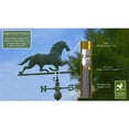 thumbnail image 3 of Good Directions Horse Weathervane, Blue Verde Copper - 33"L, 3 of 4