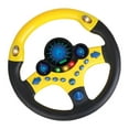 thumbnail image 1 of Vonte de carreras de juguete para juegos de niño efectos Amarillo Zulema Volante Juguetes, 1 of 4