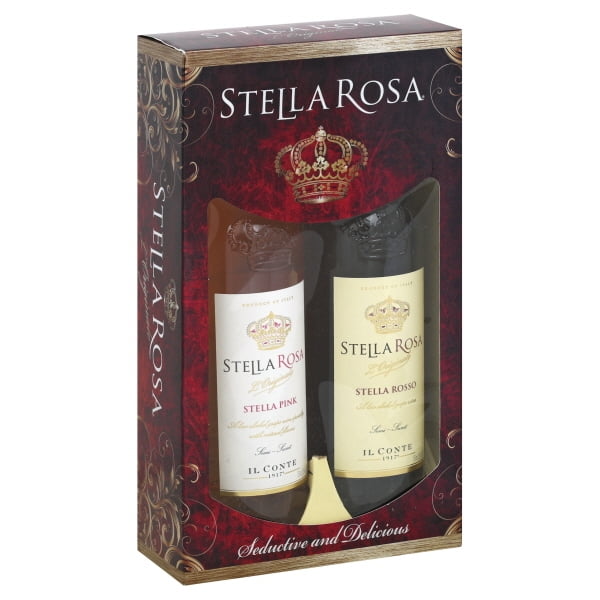 Stella Rosa Seductive and Delicious Wines Stella Pink/Stella Rosso, 1