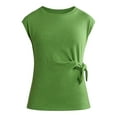 thumbnail image 5 of Time and Tru Women's Side Tie Top, Sizes XS-XXXL, 5 of 5