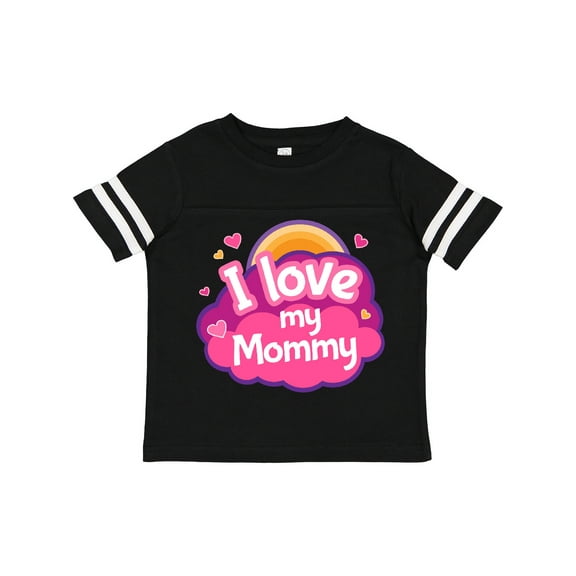 Inktastic I Love My Mommy Girls Girls Toddler T-Shirt