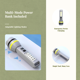 thumbnail image 3 of Abbraccia Luz solar portátil USB impermeable, 3 of 6