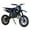Blue, variant on Fompes 2-Stroke 49cc Gas Dirt Bikes 2-Stroke Mini Kids Dirtbike Kids Dirt Bike with Front Rear Disc Brakes Off-Road Tires Shock Absorption Easy Pull Start Dirtbikes Load Capacity Up to 330lbs-Blue