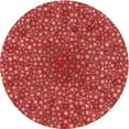thumbnail image 1 of Ahgly Company Machine Washable Indoor Round Transitional Red Area Rugs, 7' Round, 1 of 7