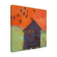 thumbnail image 2 of Sue Jachimiec 'Bird Barn II' Canvas Art, 2 of 3