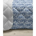 thumbnail image 3 of Blue Down Alternative Comforter, Abstract Geometrical Pattern with Triangles in Various Blue Tones Frost Ice Refraction, Microfiber Quilt for All Season, 5 Sizes, Blue White, by Ambesonne, 3 of 3