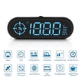 thumbnail image 3 of GPS Speedometer Car, Universal Car HUD Head Up Display with Speed MPH, 100 KM Acceleration Time, Compass, Driving Distance, Overs, 3 of 5