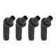 thumbnail image 1 of Conector De Manguera De Drenaje De Techo Corredizo, 4 Piezas Conector De Tubo De Drenaje De Techo Solar Duradero Resistente Al Desgaste Negro Flexible Para Automóvil, 1 of 8