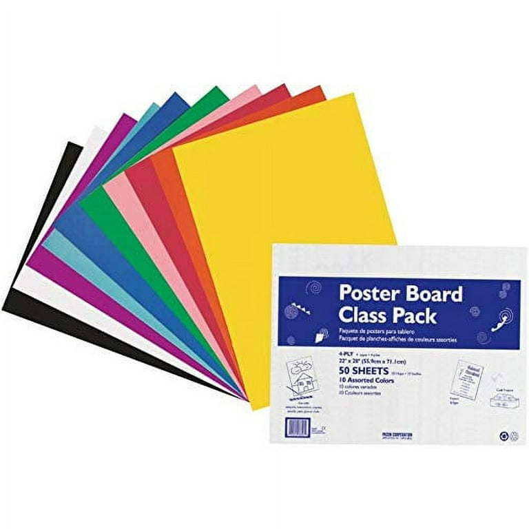 Pacon Half-size Sheet Poster Board - LD Products