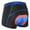 Blue & Red, variant on Men Cycling Underwear Shorts Lightweight Breathable 5D Padded MTB Bike Bicycle Shorts