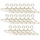 thumbnail image 3 of Jibi - 20 perchas de metal para ropa de muñecas, mini perchas para armario de muñecas, mini perchas para casa de muñecas, 3 of 6