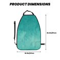 thumbnail image 2 of Naloa Teal Turquoise1 2Pcs Anti-Kick Back Seat Cover Kick Mat, Car Seat Protector with 3 Storage Pockets, 2 of 8