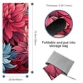 thumbnail image 4 of Flower Yoga Blanket with Storage Bag, 72.8"x26.8", Suitable for Yoga, Pilates, Fitness, Gym Towels, Yoga Towels, Yoga Mat Towel, 4 of 6