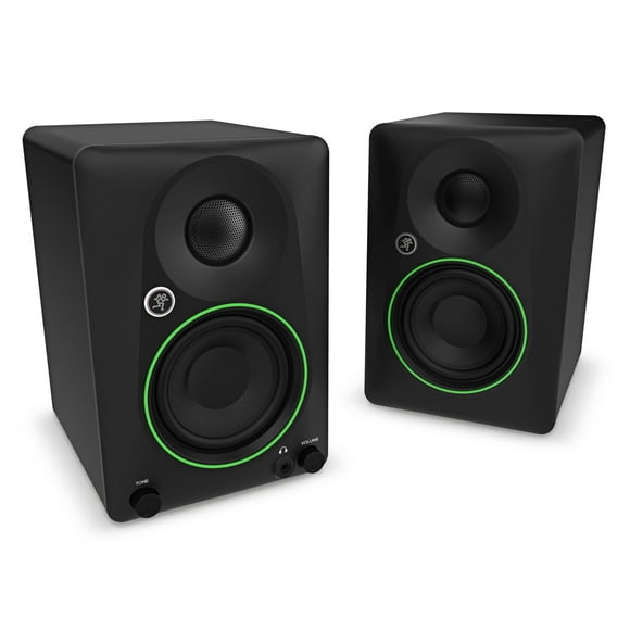 Monitores de estudio Mackie CR3.5 de 9 cm y 3,5 pulgadas con alimentación y control de tono