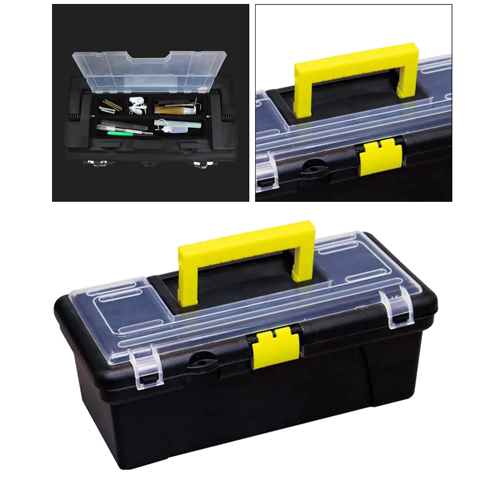 Small Tool Boxes Portable Toolbox Storage Hardware Organizer For Home