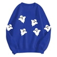 thumbnail image 7 of Godom Halloween Sweatshirts for Women Pumpkin Graphic Crewneck Long Sleeve Pullover Tops Loose Fit Soft Knit Ribbed Casual Fall Winter Outfits, 7 of 7