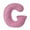 G, variant on Pink Letter Plush Pillow, Letter Hugging Throw Pillows, Decorative Corduroy Initial Letter Shaped Throw Pillows, Letter Pillows English Alphabet A to Z for Sofa Bedroom Living Room Decor