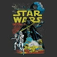 thumbnail image 2 of Mens Star Wars Galactic Comic Cover Lightweight Hoodie, 2 of 4